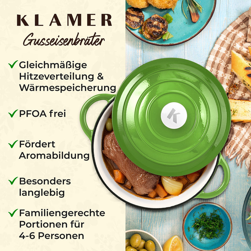 Gusseisen-Bräter