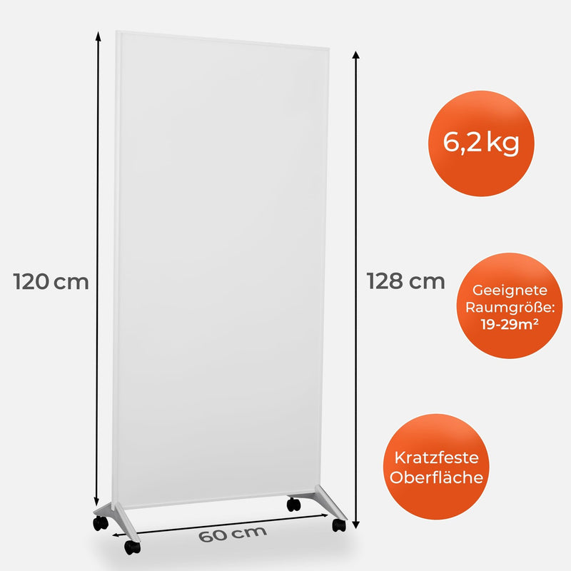 KLAMER Infrarotheizung Carbon-Crystal 60 x 120 cm – Bild 5