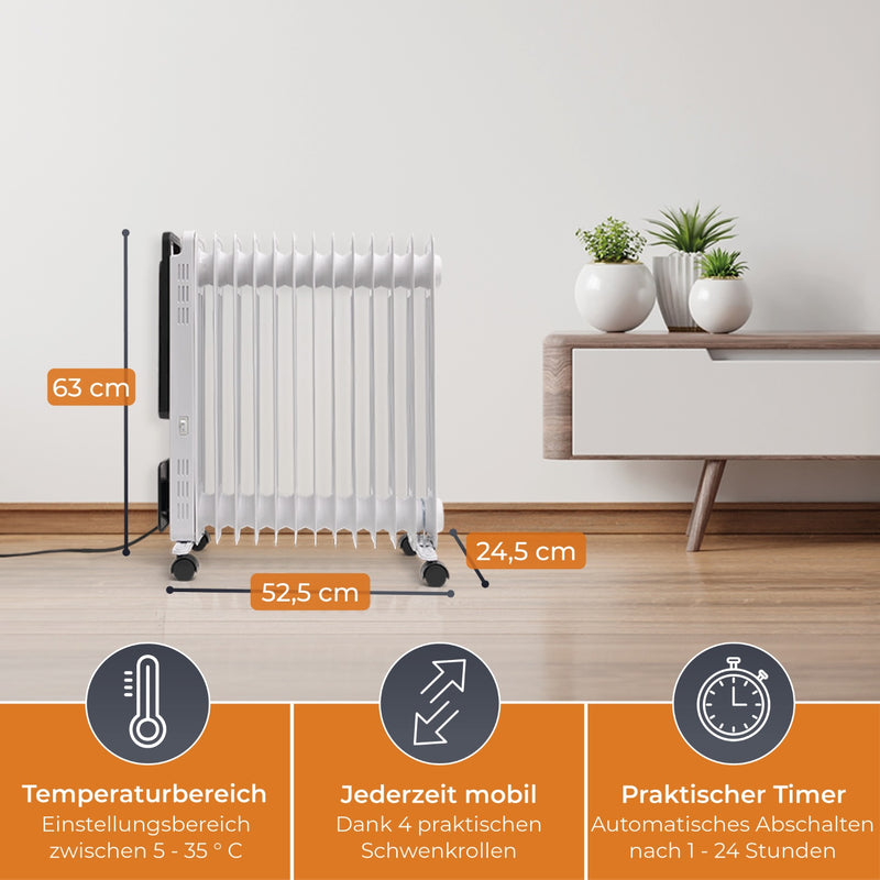 Ölradiator 2500
