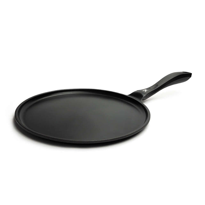 Crêpespfanne 28cm - Antihaft-Pfanne für einfaches Zubereiten von Crêpes und Pfannkuchen, induktionsgeeignet.